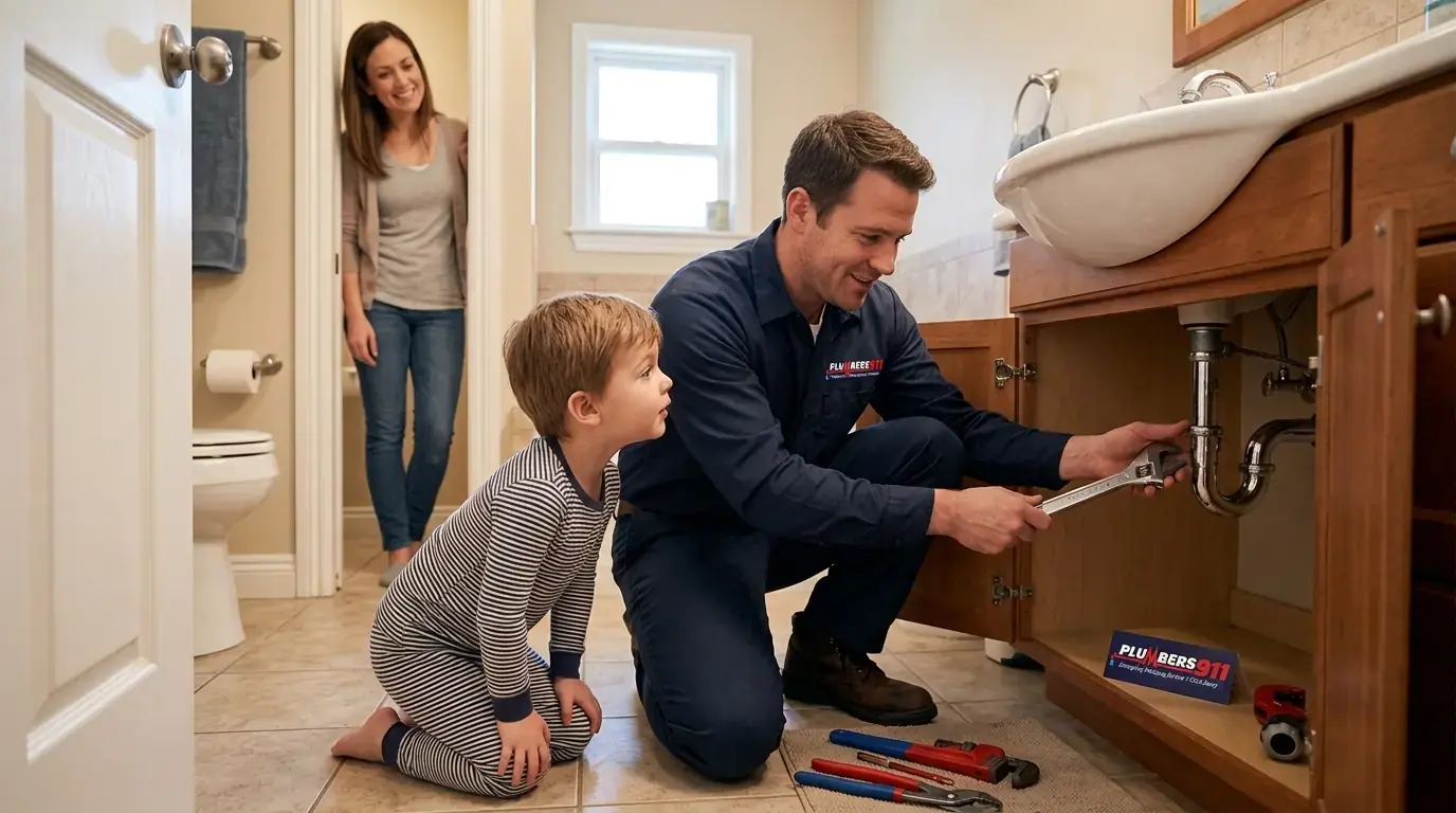 Licensed plumber at work in Willow Springs, IL